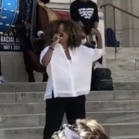 VIDEO: Adrienne Warren Speaks at the Broadway United For Racial Justice March Video