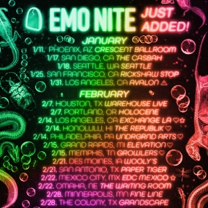 Emo Nite Kicks Off the New Year with 2025 Dates Photo