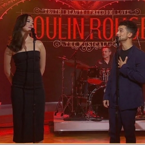 Video: MOULIN ROUGE! Stars Solea Pfeiffer & Jordan Fisher Perform 'Your Song' on TODA Photo