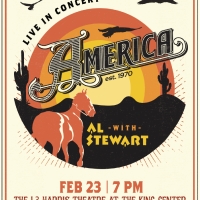 King Center to Present America With Special Guest Al Stewart, February 2023