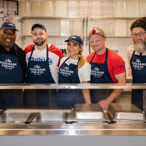 FOOD BANK FOR NEW YORK CITY-A Volunteer Visit from Competitive Eaters Photo