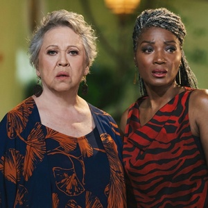 Amy Hill and Yolonda Ross Starring in FLOWERS PARA LOS MUERTOS Film Photo