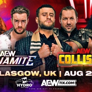 AEW DYNAMITE & AEW COLLISION Will Come to Glasgow's OVO Hydro This Summer Photo