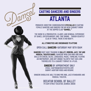 Otis Sallid to Hold Open Call for DAMSEL This Month Video