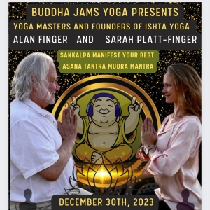 Celebrate The New Year With Yoga Master Legends Alan & Sarah Finger At Buddha Jams Photo