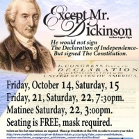 EXCEPT MR. DICKINSON World Premiere to be Presented by 15th Street Friends Photo