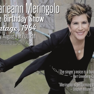 Marieann Meringolo in THE BIRTHDAY SHOW VINTAGE, 1964 to Play The Green Room 42 Photo