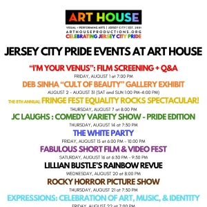 Art House Productions Announces Ten Events For Jersey City Pride Month Photo