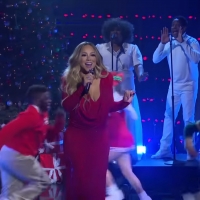 VIDEO: Watch Mariah Carey Perform 'Oh Santa' on THE LATE LATE SHOW Video