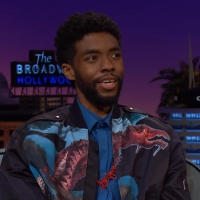 VIDEO: Chadwick Boseman Talks About BLACK PANTHER Fame on THE LATE LATE SHOW WITH JAM Video