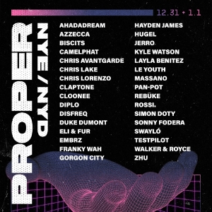 FNGRS CRSSD Reveals PROPER NYE/NYD Lineup Featuring Chris Lake, ZHU, Diplo, and More Photo