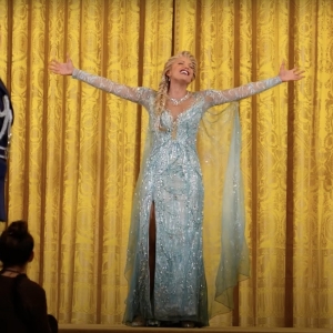 Video: FROZEN North American Tour Cast Performs at The White House Photo