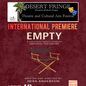 Hera Anderson's Solo Play EMPTY to Make International Premiere At The Hi-Desert Fring Photo