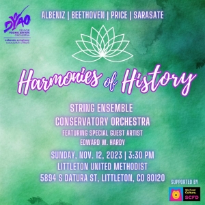 DYAO Presents HARMONIES OF HISTORY With Youth Orchestra Concert with Special Guest Ed Photo