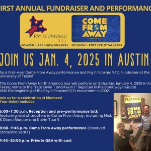 COME FROM AWAY North American Tour to Join Unite For Kindness Fundraiser In Austin Photo