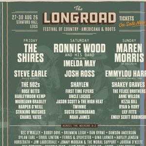 THE LONG ROAD FESTIVAL Taps Ronnie Wood to Headline Saturday Lineup Photo