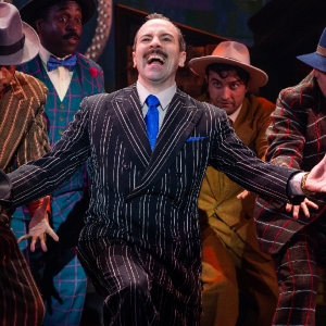 Photos: Rob McClure, Mykal Kilgore, Bianca Marroquín & Ephraim Sykes in GUYS AN Photo