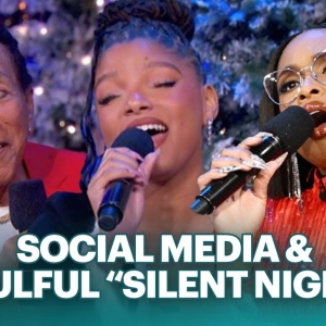 Video: Smokey Robinson, Halle Bailey, & Jennifer Hudson Perform ‘Silent Night&rs Photo