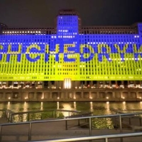 Art On TheMART Will Debut Ukrainian-Themed Holiday Projection Next Week Photo