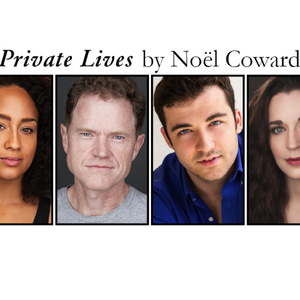 Cast Set for PRIVATE LIVES at Shakespeare Theatre of NJ Photo