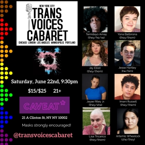 TRANS VOICES CABARET to Play Annual Pride Show at Caveat in June Photo