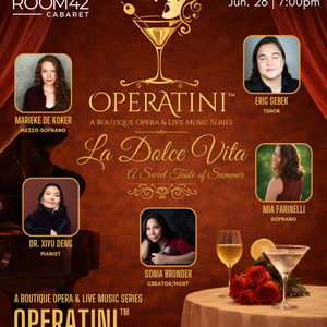 LA DOLCE VITA: A SWEET TASTE OF SUMMER to Make Debut at The Green Room 42 Photo