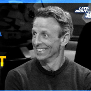 Seth Meyers Reveals His Hardest Shoot During LATE NIGHT Audience Q&A Photo