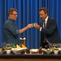 VIDEO: Celebrity Chef Bobby Flay Shows Up on LATE NIGHT SETH MEYERS Video