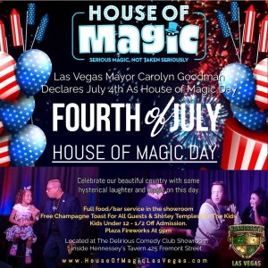 Las Vegas Mayor Carolyn Goodman Proclaims July 4th As House Of Magic Day In Las Vegas Photo