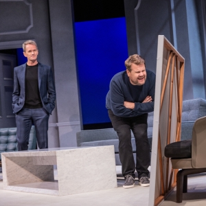 Photos: Bobby Cannavale, James Corden, and Neil Patrick Harris in ART on Broadway Photo
