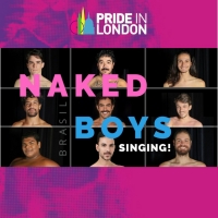 Elenco Do Musical NAKED BOYS SINGING! Brasil Participa Da Parada LGBTQIA+ De Londres Photo