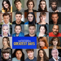 Cast Set For the UK Tour of GREATEST DAYS The Official Take That Musical Photo