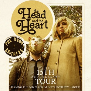 The Head and The Heart Set 15 Year Anniversary North American Tour Photo