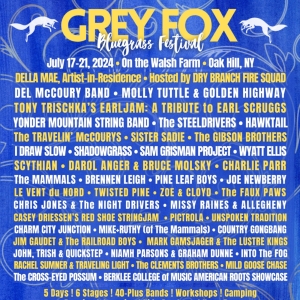 Grey Fox Bluegrass Festival Expands 2024 Lineup Video