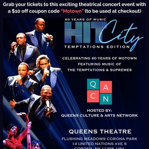 HITCITY: TEMPTATIONS EDITION To Play Queens Theatre In One-Day Motown Celebration