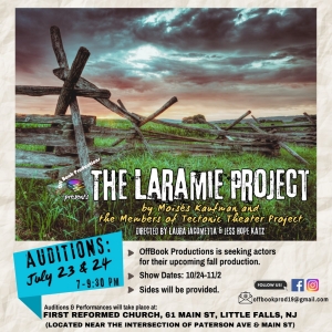 OffBook Productions to Hold Auditions For THE LARAMIE PROJECT Video
