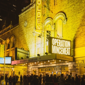 Photo/Video: OPERATION MINCEMEAT Marquee Lit Following Tariff Delay Photo