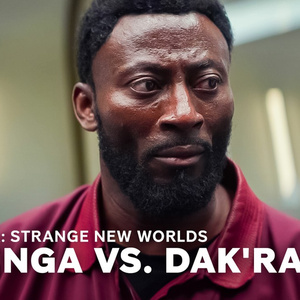 STAR TREK: STRANGE NEW WORLDS Clip: M'Benga and Dak'Rah Face Off in Season 2 Photo