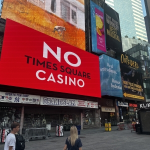 War of Words: Broadway Debates the Times Square Casino Photo