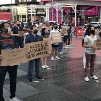 VIDEO: 100 Artists Perform 'Will I?' in Times Square For Be An #ArtsHero Video