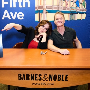 Photos: Jessica Vosk and Neil Patrick Harris Celebrate ‘SLEIGH’ Album at Signing  Photo