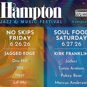 Jagged Edge, Kirk Franklin, & More Set for 2026 Hampton Jazz & Music Festival Video