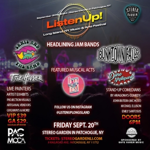 ListenUp! Music & Arts Fall Festival Coming to Long Island in September Photo