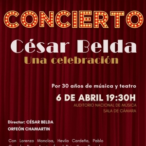 El Auditorio Nacional acogerá un concierto homenaje a la carrera de César Belda Photo