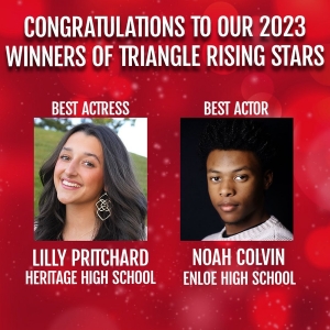 Interview: Noah Colvin & Lilly Pritchard of the 2023 Triangle Rising Star Awards Photo