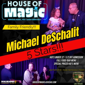 Michael DeSchalit to Perform Residency at House of Magic Photo