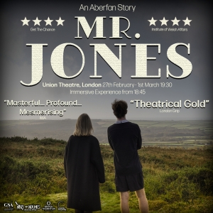 MR. JONES: AN ABERFAN STORY Returns to the Union Theatre Photo