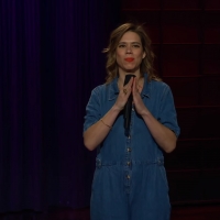 VIDEO: Lou Sanders Performs Stand-Up on THE LATE LATE SHOW Video