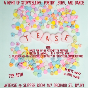 The Slipper Room to Present An Evening Of Storytelling Extravaganza TEASE