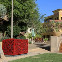 Artist-Designed Recycle Bins Installed At Scottsdale Waterfront Video